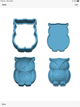Load image into Gallery viewer, 3D Owl bath bomb mould