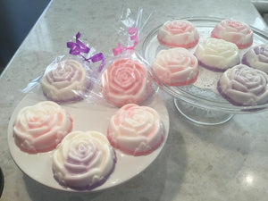 Rose soaps - scented