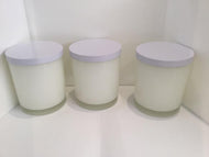 Candle Jars - Empty 300 gm - Clear, white, black or frosted